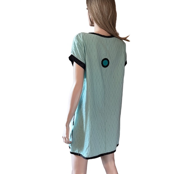 Red River Clothing Cindy Walsh Hand Made Tunic Dress Tank Pockets Oversize USA - Picture 5 of 16